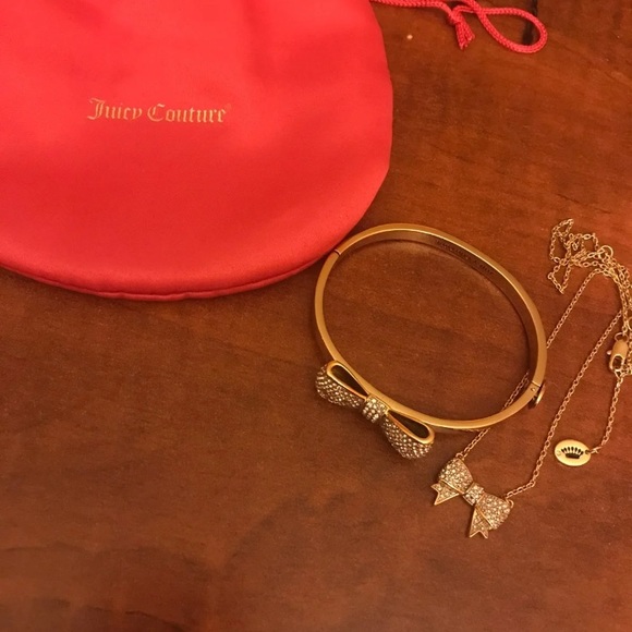 Juicy Couture Necklace And Bracelet Set - Picture 1 of 2